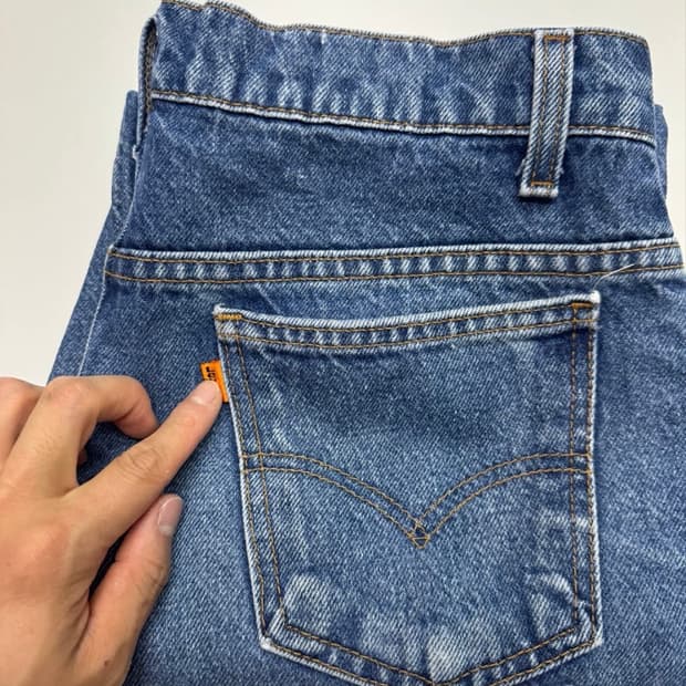 [Made in Usa] 90s빈티지 리바이스 517 오렌지탭
