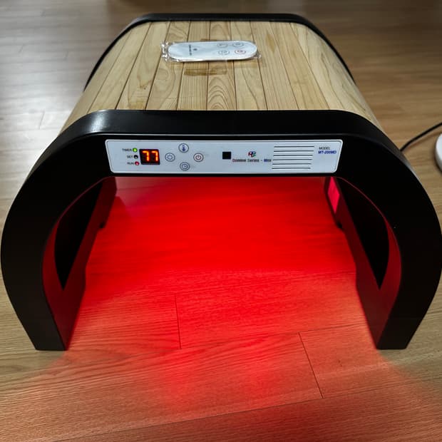 (판매) 가정용 원적외선 복부 온열 찜질기 미니돔