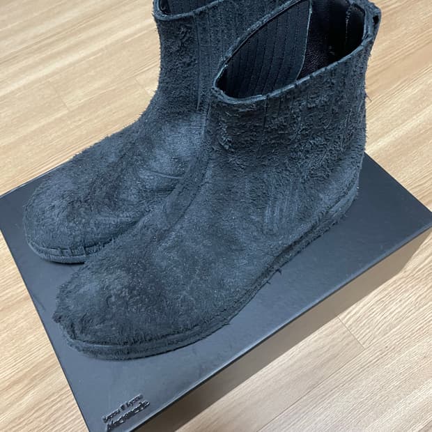 [44] Blackmerle split boots / black
