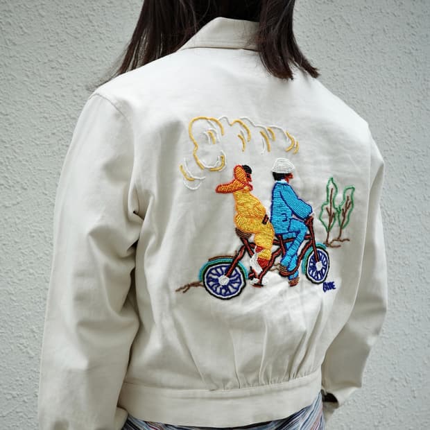 보디 bode 비즈 바이시클 사이클링 자켓 L사이즈