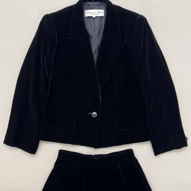 디올 벨벳 셋업