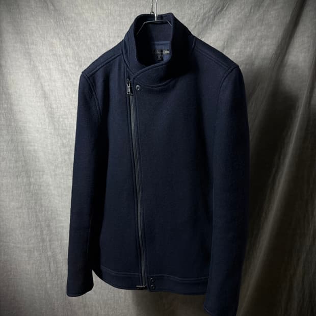 Schlussel Asymmetric Wool Jacket