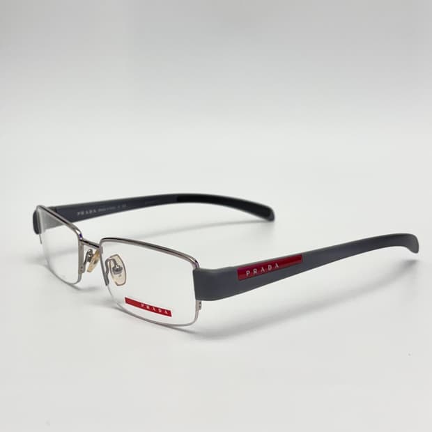 프라다 빈티지 반무테 안경