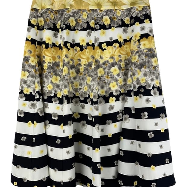 Austin Reed 플라워 플리츠 스커트 38 치마