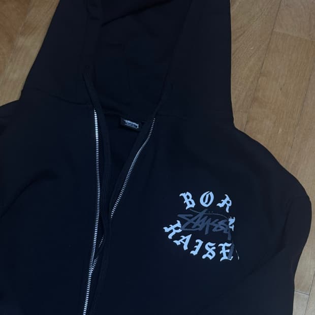 스투시 본레이즈드 후드집업 (L)