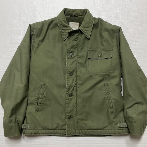 70s 미해군 a2덱자켓 미군 오리지널