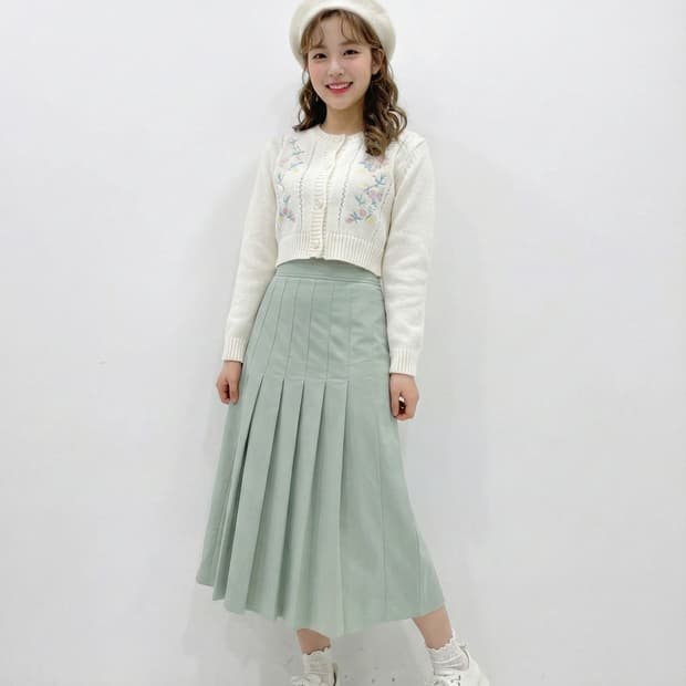 온앤온 on&on 레더 스커트_2