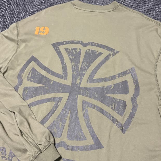 [M] ETCE 카키 롱슬리브