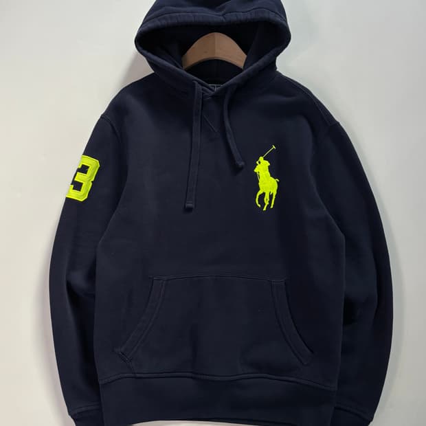 Polo 폴로 랄프로렌 빅포니 네이비 후드티 