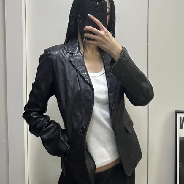 빈티지 가죽자켓