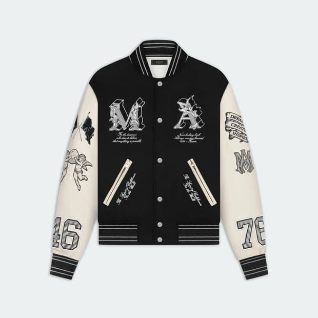 AMIRI Men's MA Angel Varsity Jacket