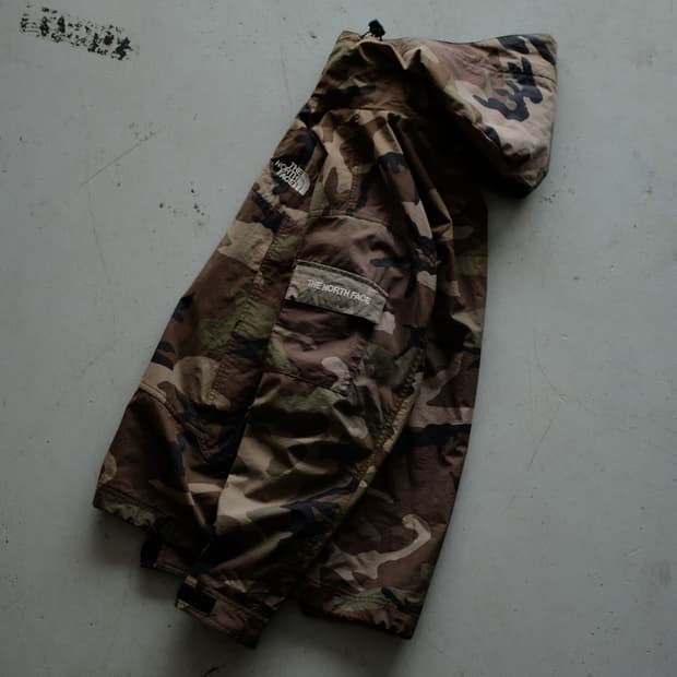 North Face Camo Jacket
