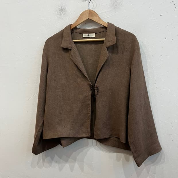 히로코 코시노 퓨어린넨 자켓