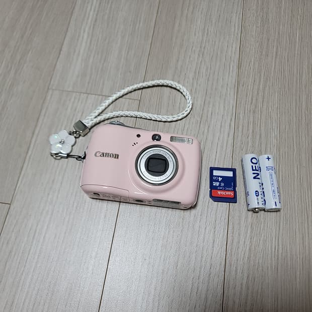 캐논 파워샷 e1 딸기우유 디카