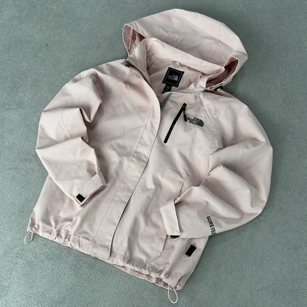 노스페이스 고어텍스 핑크 바람막이 s