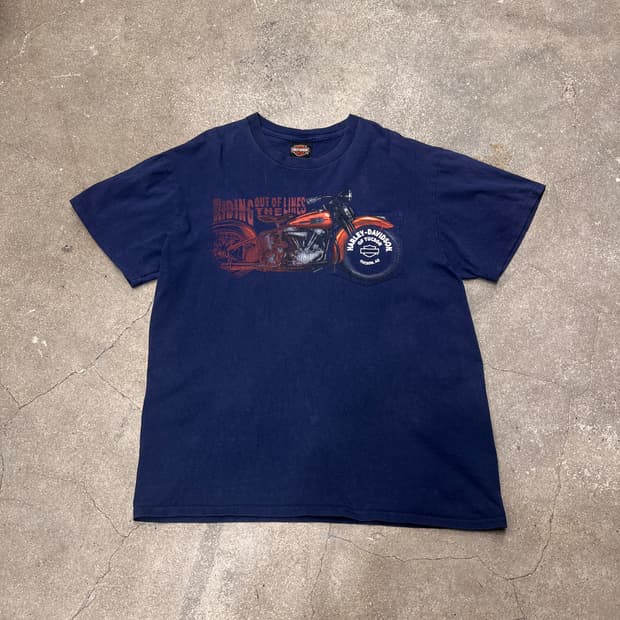 2019 할리데이비슨 빈티지 포켓 티셔츠