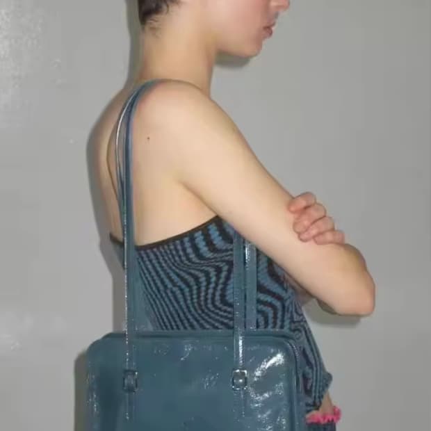 팔로마울 카예타노 볼링 숄더백 블루