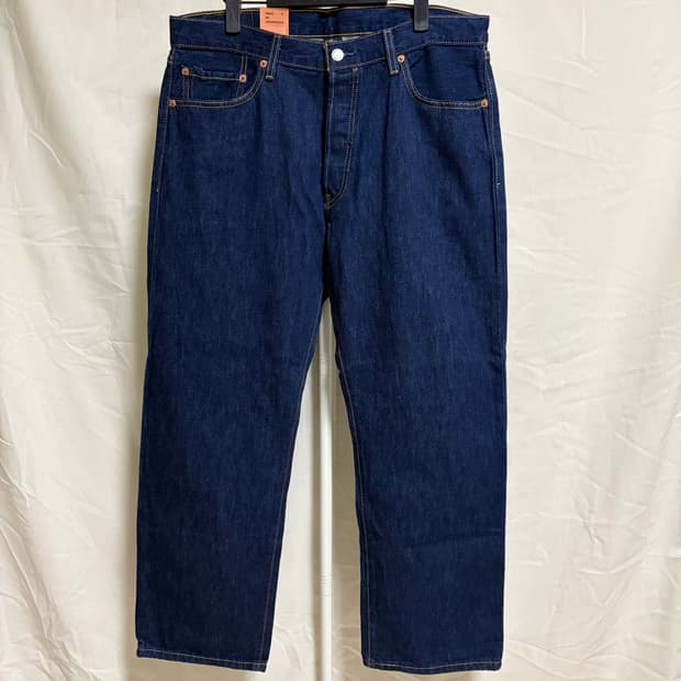 (새제품) 데드스탁 리바이스 501 프리슈렁크 생지데님 / W36,L30