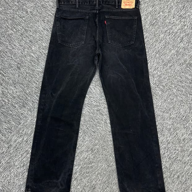 (허단52)00'S 리바이스 505 워싱블랙-M1924