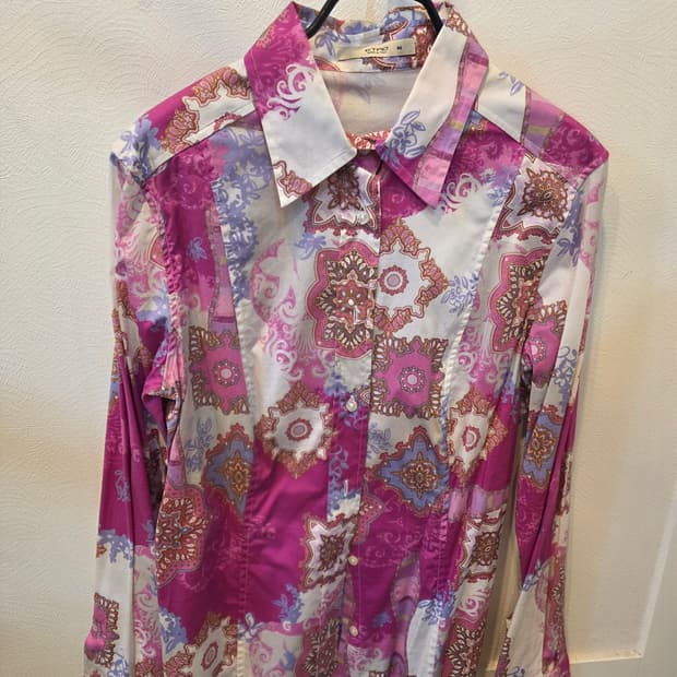 에트로 페이즐리 셔츠 46사이즈