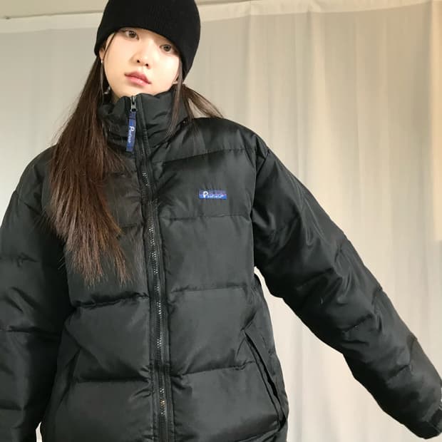 펜필드 블랙 패딩 