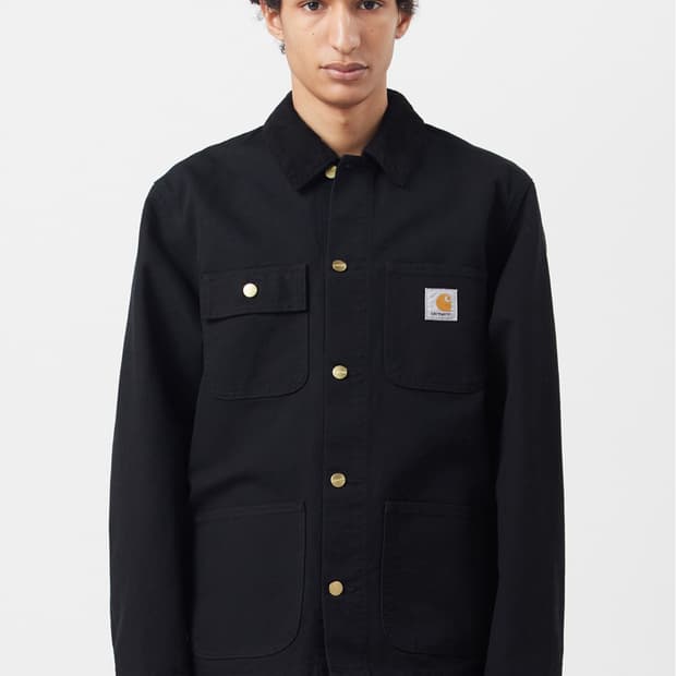 칼하트wip 미시건 코트[블랙, L]