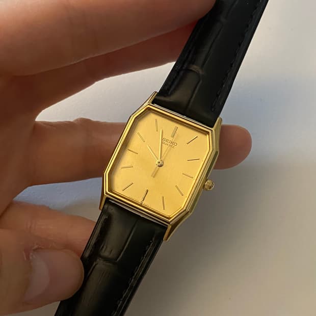 Seiko 세이코 골드 쿼츠