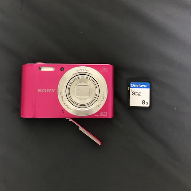 (레이 디카) 소니 사이버샷 DSC-W810 핑크