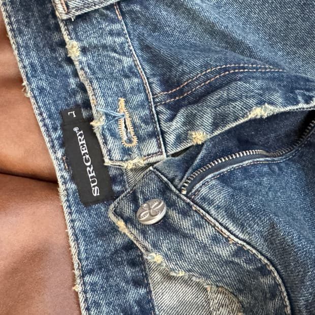 써저리 트위스티드 데님팬츠 L