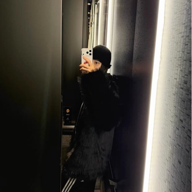 올슨 후드 퍼 자켓 (블랙,리버시블)