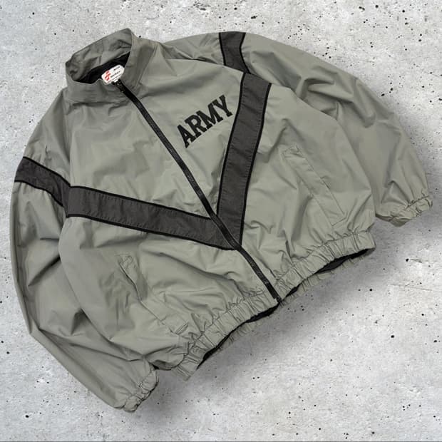 [L] JWOD 미군 Army IPFU 바람막이 자켓 C147