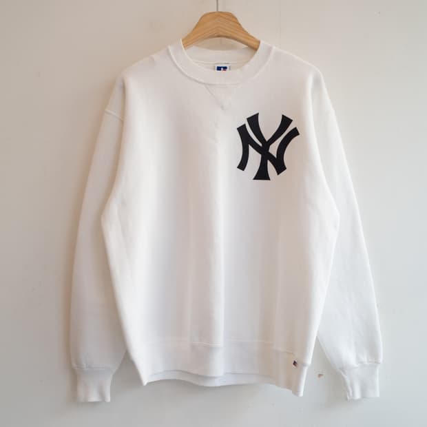 90s 러셀 애슬레틱 뉴욕 양키즈 맨투맨 (MADE IN USA) 