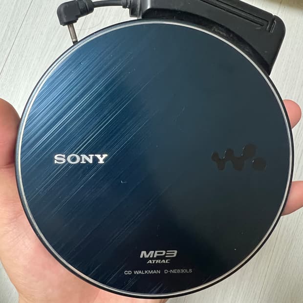 소니 CD walkman D-NE830LS