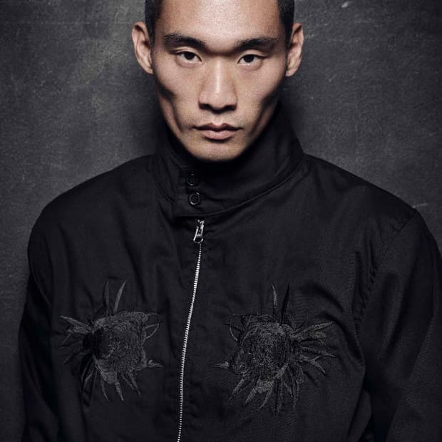 Wildlside Yohji Yamamoto flower blouson