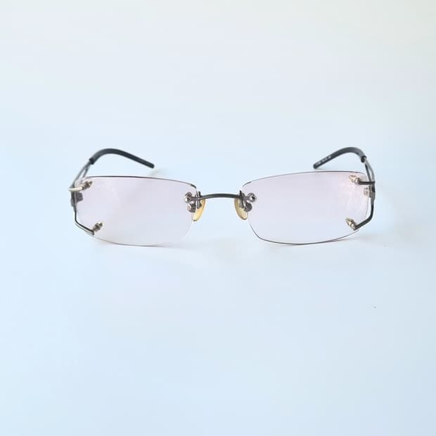 데드스탁 긱시크 사각무테 안경테 1470