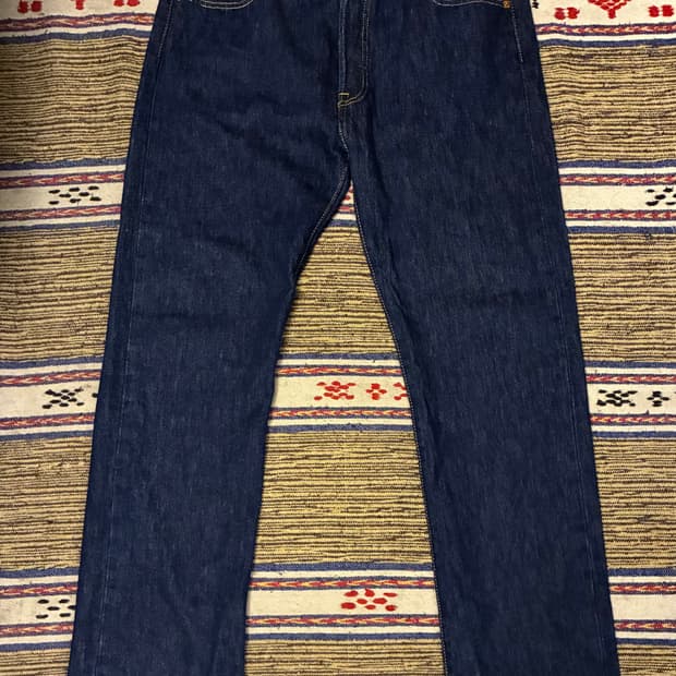 (35)Levis 리바이스 501 진청 데님 청바지 스트레이트핏