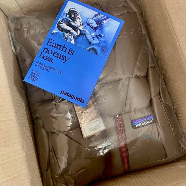 25aw 파타고니아 피츠로이 다운 / 브라운