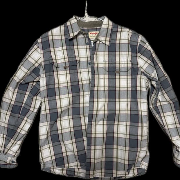 Wrangler 체크 셔츠