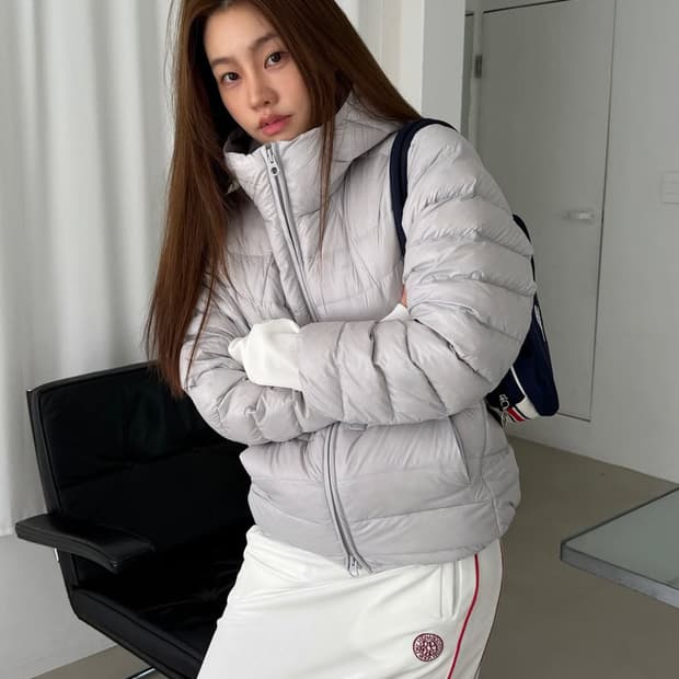 NBA LAL 경량 RDS 다운 후드 점퍼