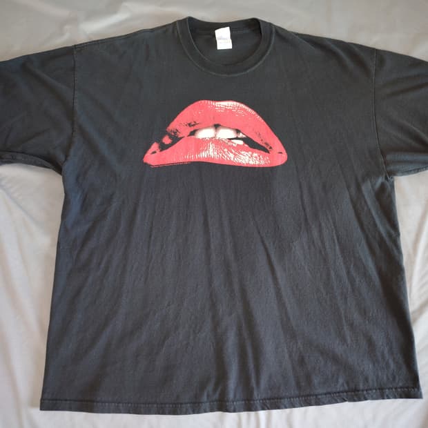 빈티지 rocky horror picture show 티셔츠(2XL)