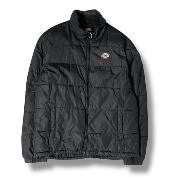 디키즈 화이트로고 베이직 경량 패딩 M