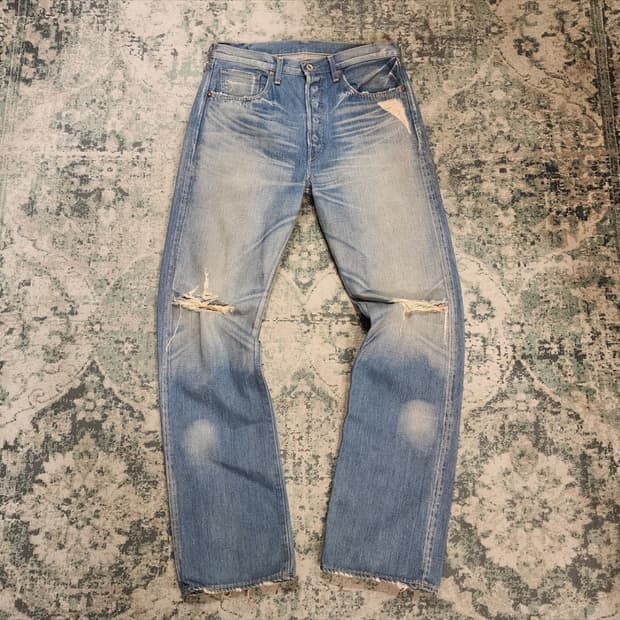 lvc 44501xx 대전모델 셀비지 팬츠