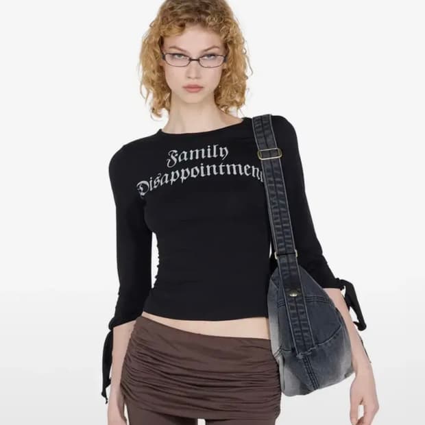 스컬프터 소매 포인트 슬리브 티셔츠 XS 무신사