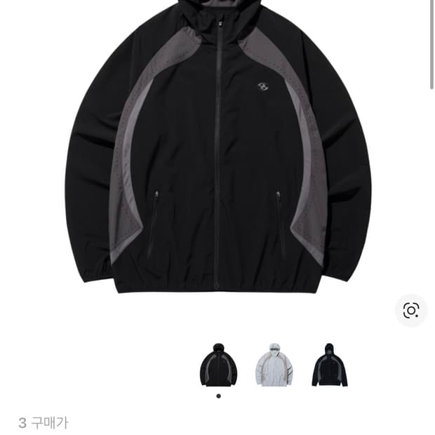 산산기어 러닝 자켓 블랙 - 23SS Sansan Gear Running