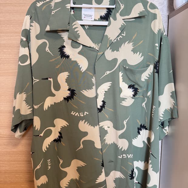 비즈빔 23ss crosby shirt 그린 3