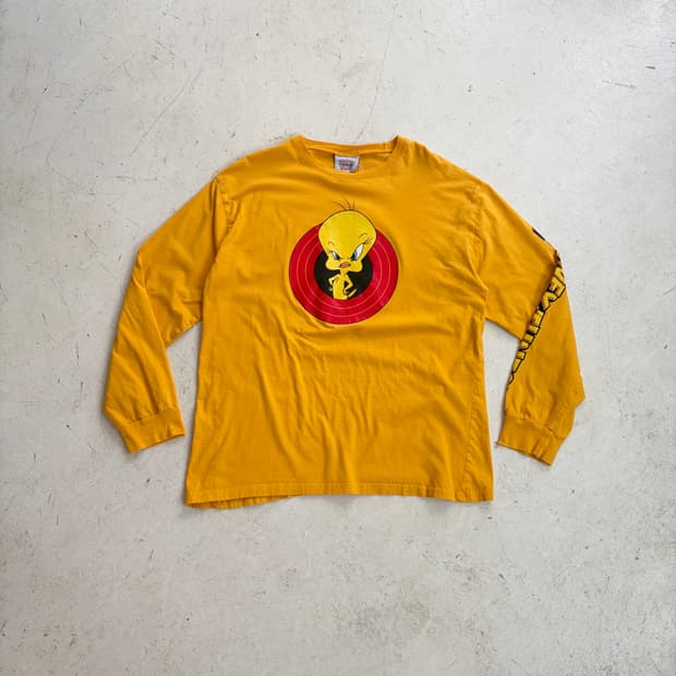 루니툰즈 트위티 빈티지 롱슬리브 XL