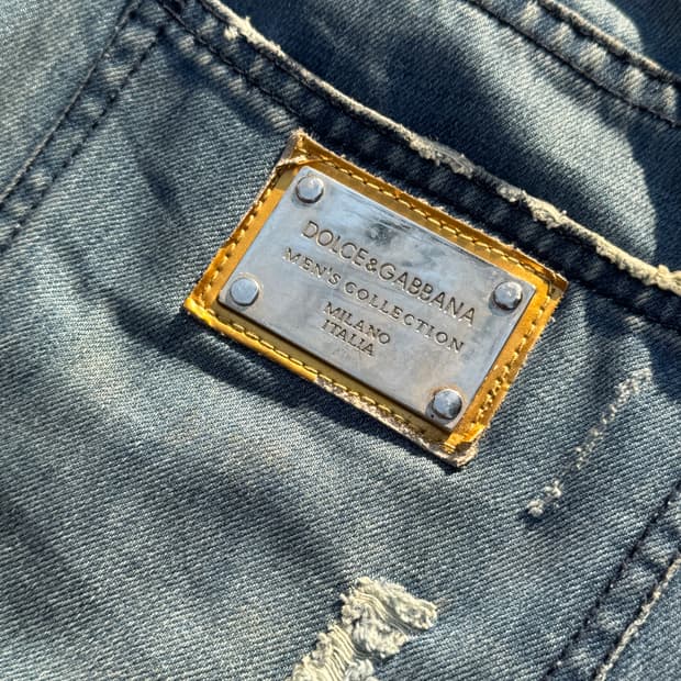 Dolce & Gabbana – Distressed Denim Pants