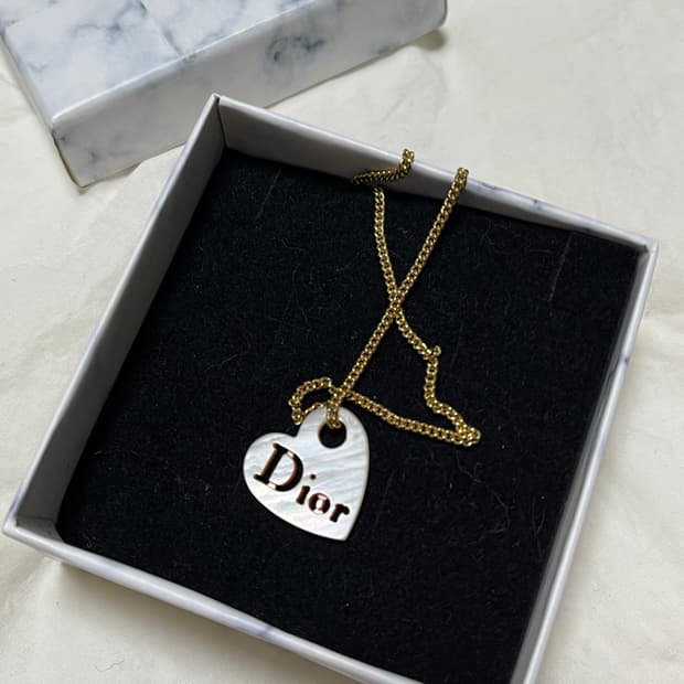 크리스찬 디올 하트 네크리스(빈티지)