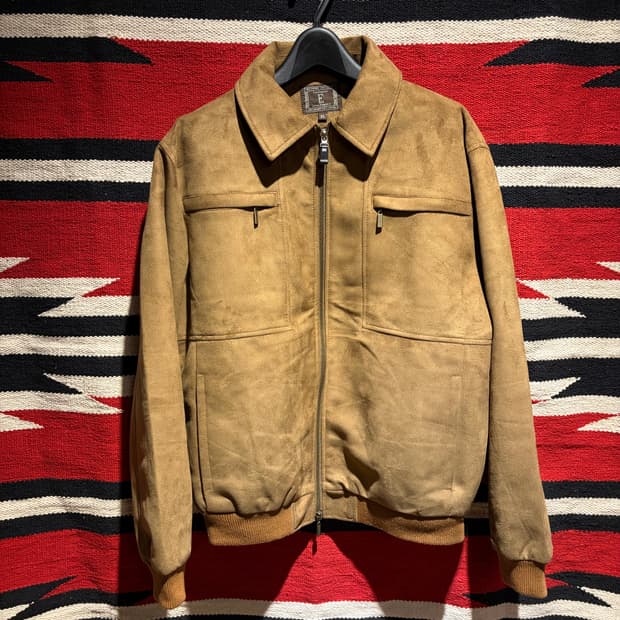 Suade bomber jacket / 스웨이드 봄버 재킷