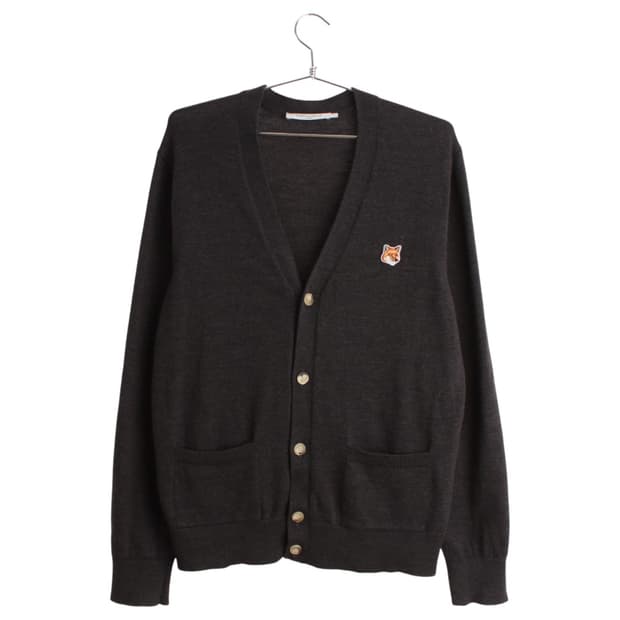L 메종키츠네 가디건